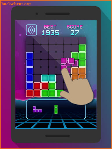 Neon Puzzle screenshot