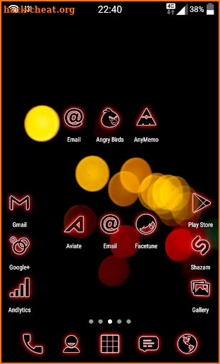 Neon-R (Red) screenshot