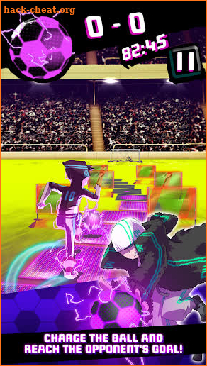 Neon Soccer: Sci fi Football Clash & Epic Soccer screenshot