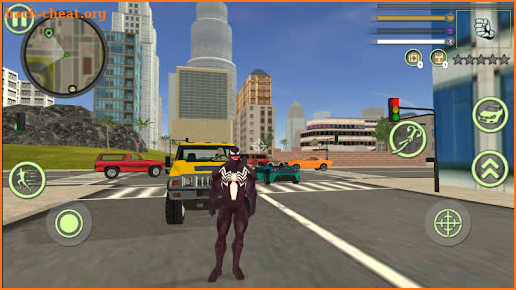 Neon Spider Rope Hero : Vice Town screenshot