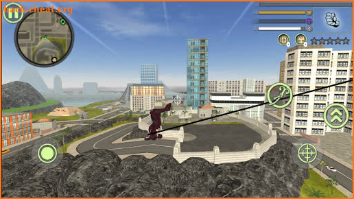Neon Spider Rope Hero : Vice Town screenshot