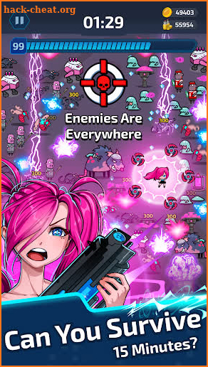 Neon Survivor - Survival Game screenshot
