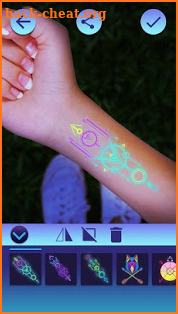 Neon Tattoo Simulator screenshot