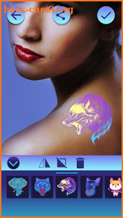 Neon Tattoo Simulator screenshot