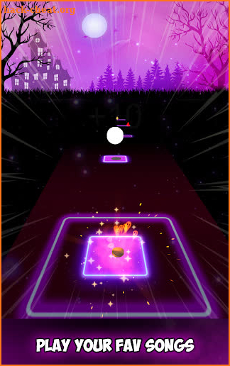 Neon Tiles Hop Color Ball : Forever Dancing Ball screenshot