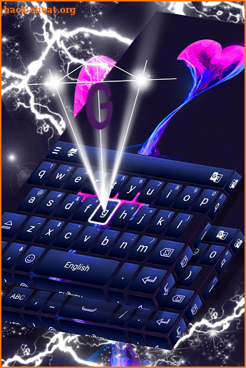 Neon Tree Keyboard screenshot