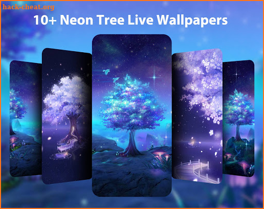 Neon Tree Live Wallpaper & Launcher Themes screenshot