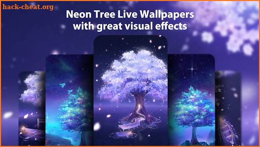 Neon Tree Live Wallpaper & Launcher Themes screenshot