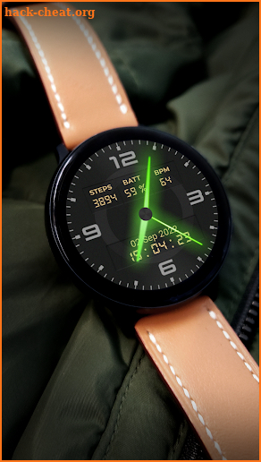 Neon Watchface AKM Wear OS screenshot