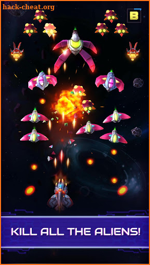 Neonverse Invaders Shoot 'Em Up: Galaxy Shooter screenshot