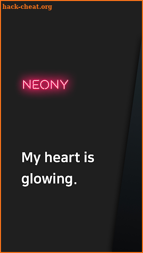 NEONY - writing neon sign text on photo easy screenshot