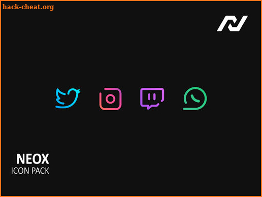 NEOX - Neon icon pack screenshot