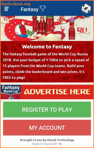 Nepal: Fantasy World Cup 2018 Russia screenshot