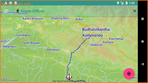 Nepal Offline Map screenshot