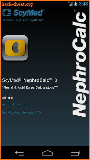 NephroCalc™ screenshot