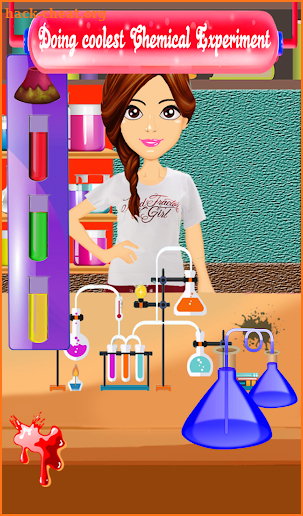 Nerdy Girl - Science Lab Geek screenshot