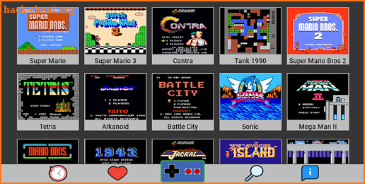 NES Classic Emulator - Collection of Arcade Games screenshot