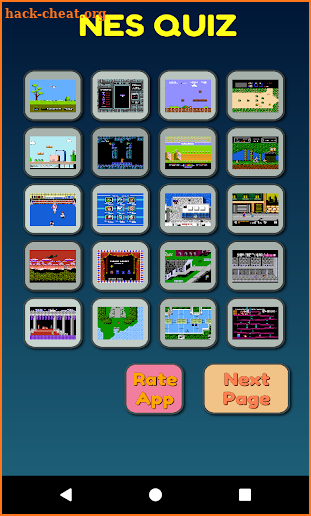NES Classic Games Quiz screenshot