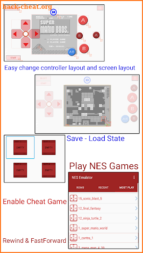 NES Emulator - Best Emulator Classic Retro screenshot