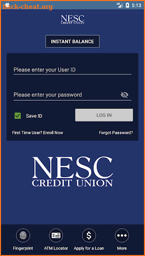 NESC Mobile App screenshot