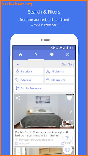 Nestpick » Furnished Apartments & Rooms for Rent screenshot