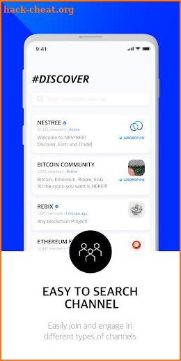 Nestree for Community messaging screenshot