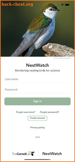 NestWatch by Cornell Lab screenshot