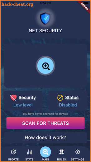 Net security screenshot