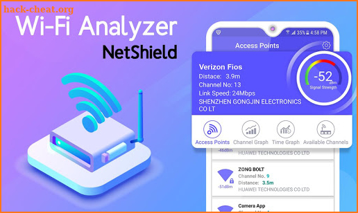 NET SHIELD - WiFi Analyzer, Internet Speed Test screenshot
