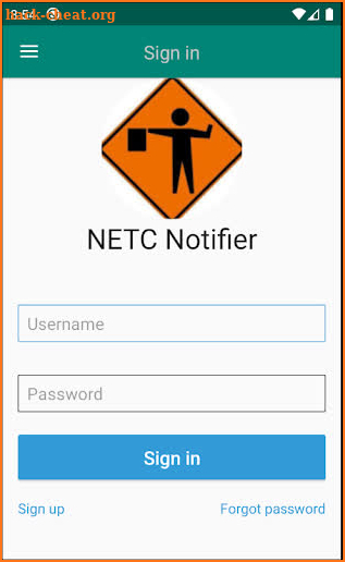 NETC Job Notifier screenshot