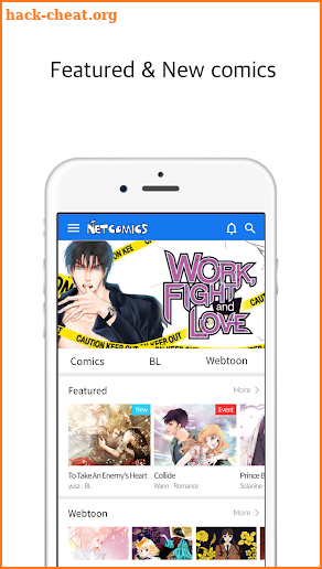 NETCOMICS - Webtoon & Manga screenshot