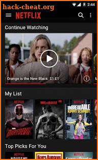 Netflix screenshot