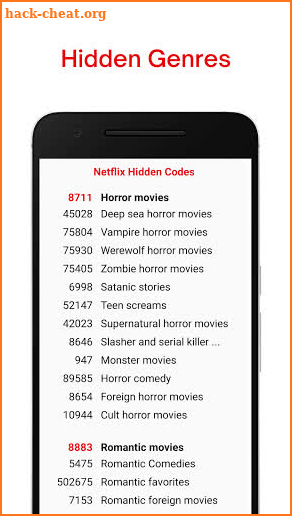 Netflix Secret Codes screenshot