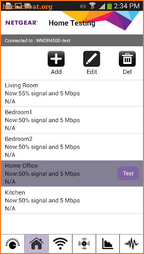 NETGEAR WiFi Analytics screenshot