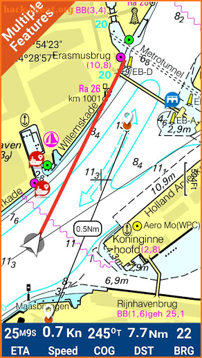 Netherlands GPS Map Navigator screenshot