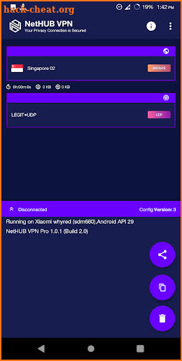 NetHUB VPN PRO screenshot