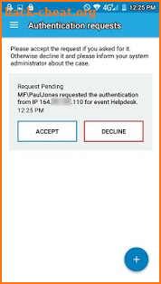 NetIQ Advanced Authentication screenshot