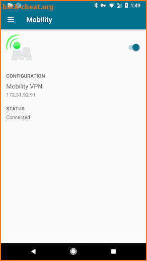 NetMotion Mobility® screenshot