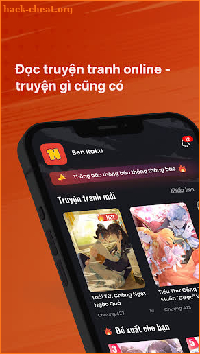 NetTruyen Vua Truyện Tranh screenshot