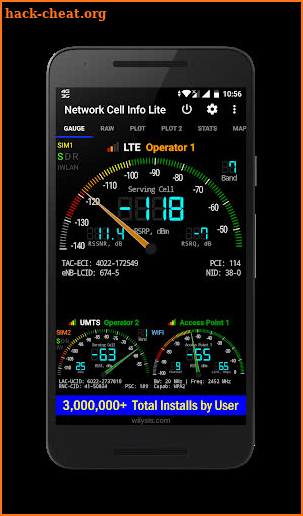 Network Cell Info Lite screenshot