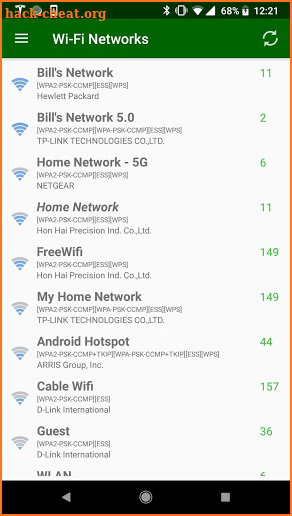 Network Explorer: a Wi-Fi network discovery tool screenshot
