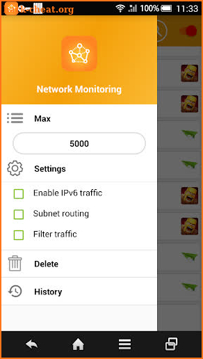 Network Monitoring screenshot
