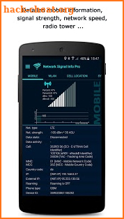 Network Signal Info Pro screenshot
