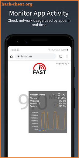 Network Speed - Internet Speed Meter - Indicator screenshot