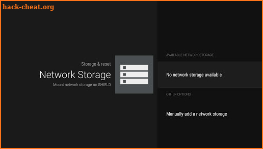 Network Storage for SHIELD TV screenshot