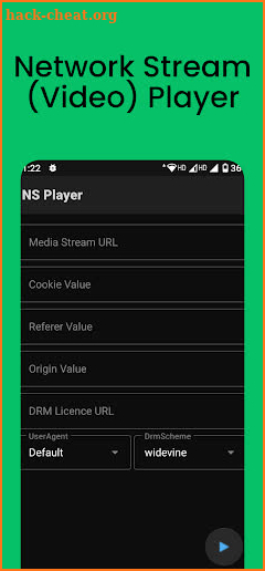 Network Stream (Video) Player screenshot