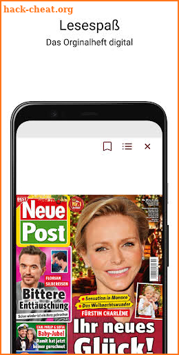 Neue Post ePaper screenshot