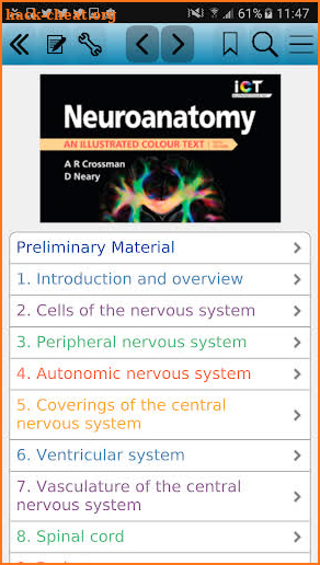 Neuroanatomy, 5th Edition screenshot