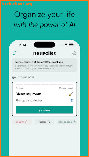 neurolist: AI List Maker screenshot
