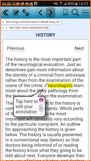 Neurological Examination, 5 Ed screenshot